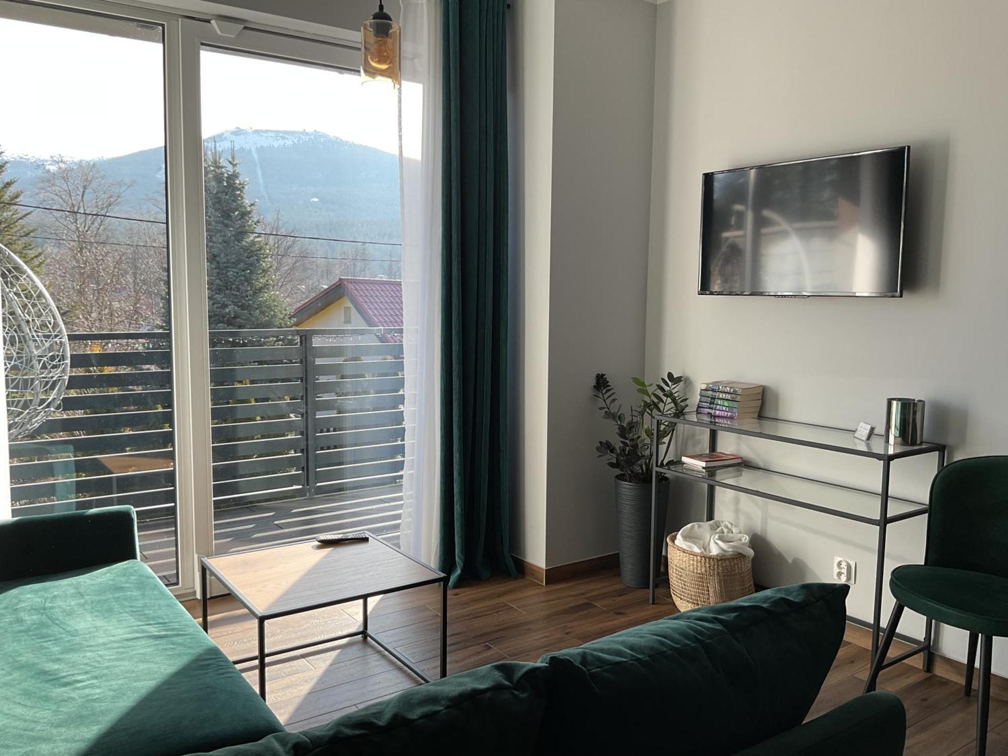 Z Widokiem Apartamenty - Apartamenty Z Widokiem Na Gory I Zewnetrzna Balia Szklarska Poreba Luaran gambar